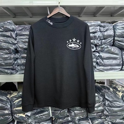 英潮Corteiz恶魔岛5周年限定休闲长袖T恤街头嘻哈情侣百搭上衣春