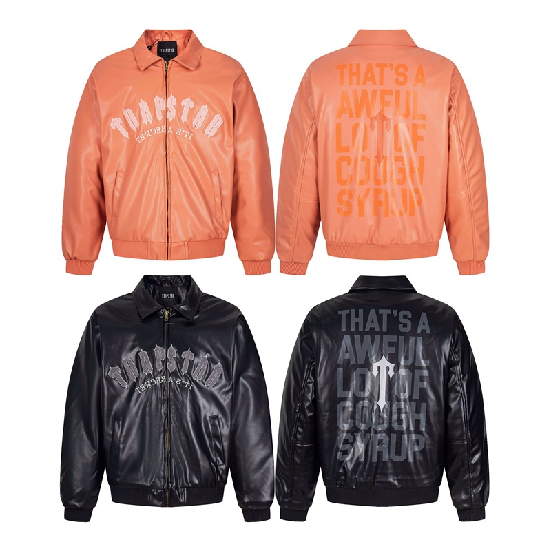 刺绣字母logo高街宽松男女外套