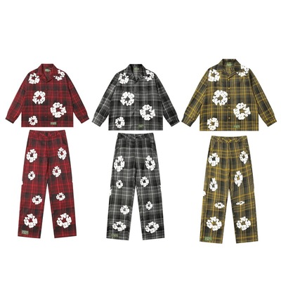 DENIMTEARS新款木棉花印花衬衫