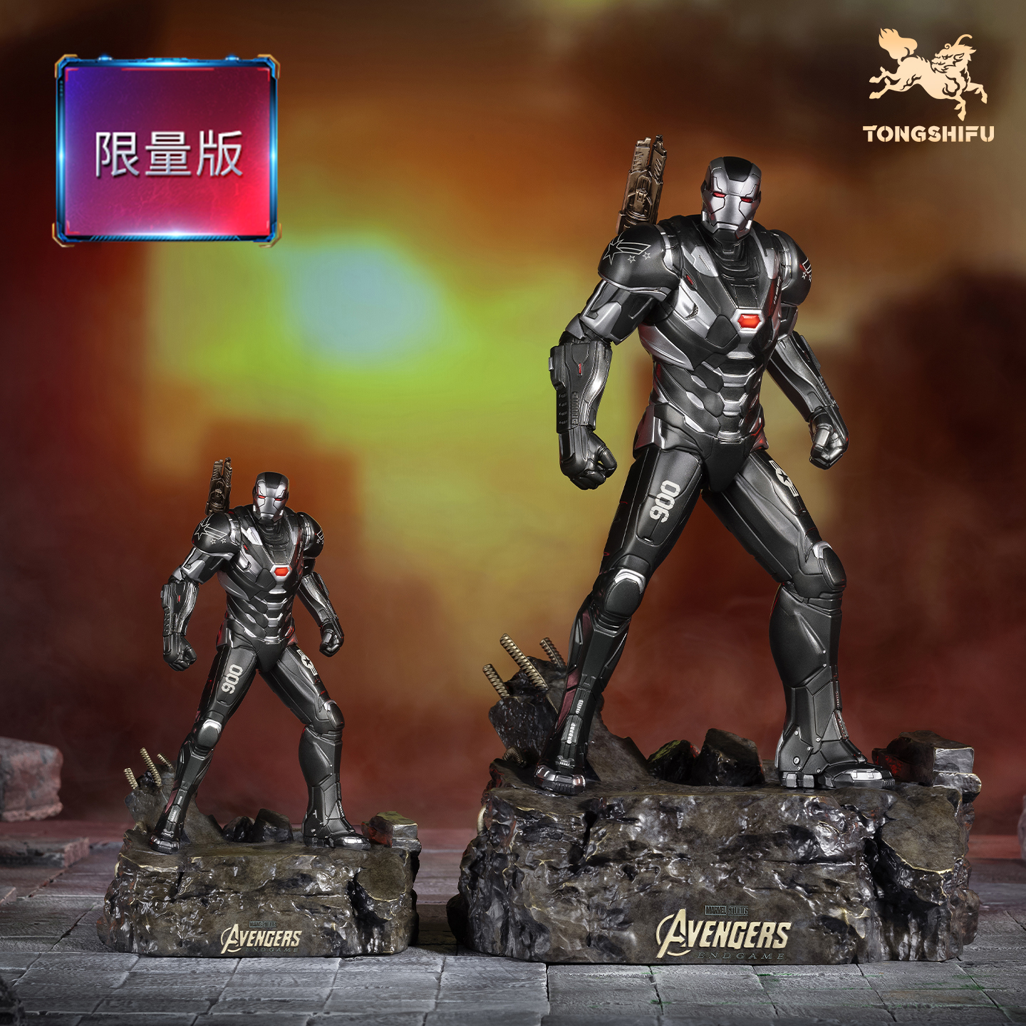 铜师傅《战争机器》铜摆件