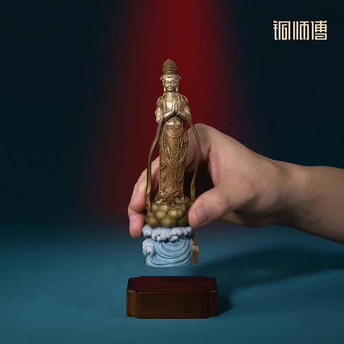 铜师傅《慈航普度》摆件