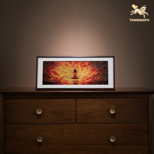 铜师傅《哪吒之魔童闹海》铜雕画