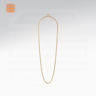 玺匠金铺《9999金链》足金9999黄金项链 送女友生日礼物