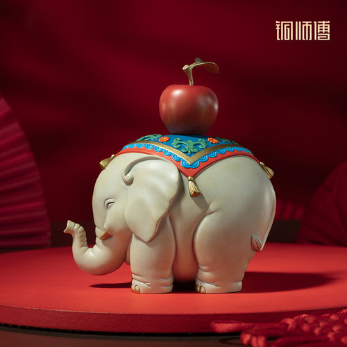 铜师傅《平安吉祥》摆件
