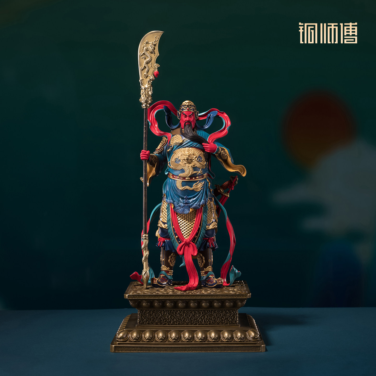 铜师傅《威震乾坤》摆件图片