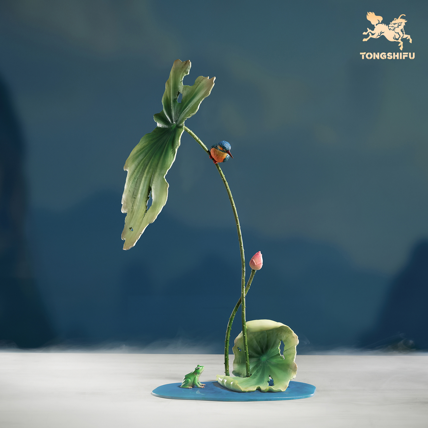 铜师傅《夏韵》铜摆件