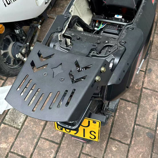 适用于2024款小牛NX play后尾板加装后货架NXT外卖尾箱架无损安装