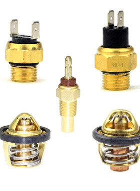 水冷CF250林海YP250热敏水温开关LH300温控器节温器感应器水温器