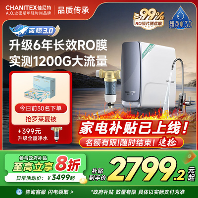 AO史密斯佳尼特大流量净水器