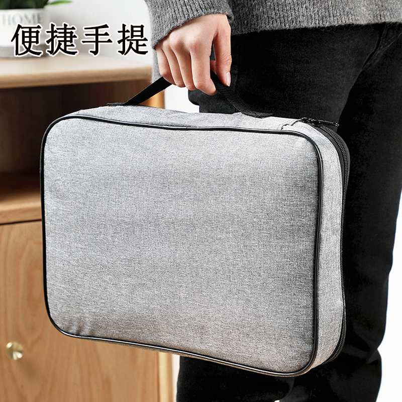 密码锁重要文件证件收纳袋a4手提