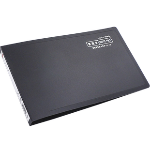 多用途票据存单夹支票银行存折簿放定期装王储票据册专用夹的本子纸质存款单收纳本大额卡存折盒储蓄夹子票夹