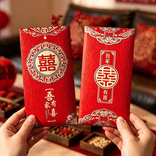 红包结婚专用改口随礼千元利是封