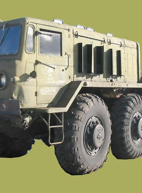 精密纸模型俄罗斯MAZ-537重型卡车汽车 3D玩具学生 DIY手工作业
