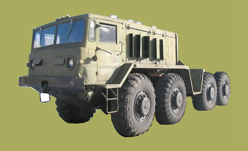 精密纸模型俄罗斯MAZ-537重型卡车汽车 3D玩具学生 DIY手工作业
