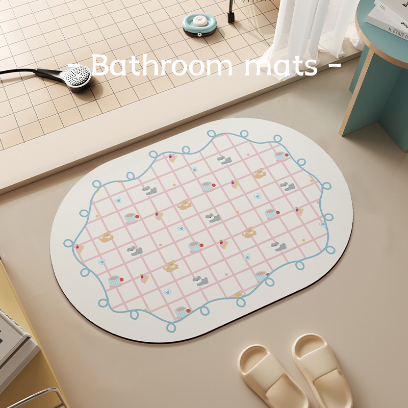 浴室地垫卫生间厕所门口家用地毯