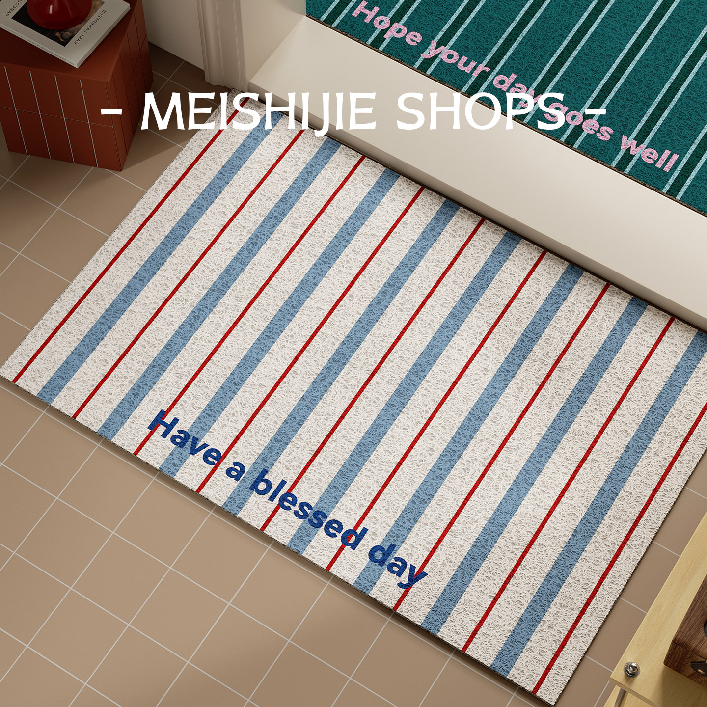 入户门地垫耐脏免洗网红丝圈pvc轻奢简约现代门口进门地毯垫子,居家布艺,入户地垫,淘宝优惠券,粉丝福利购,淘宝优惠卷