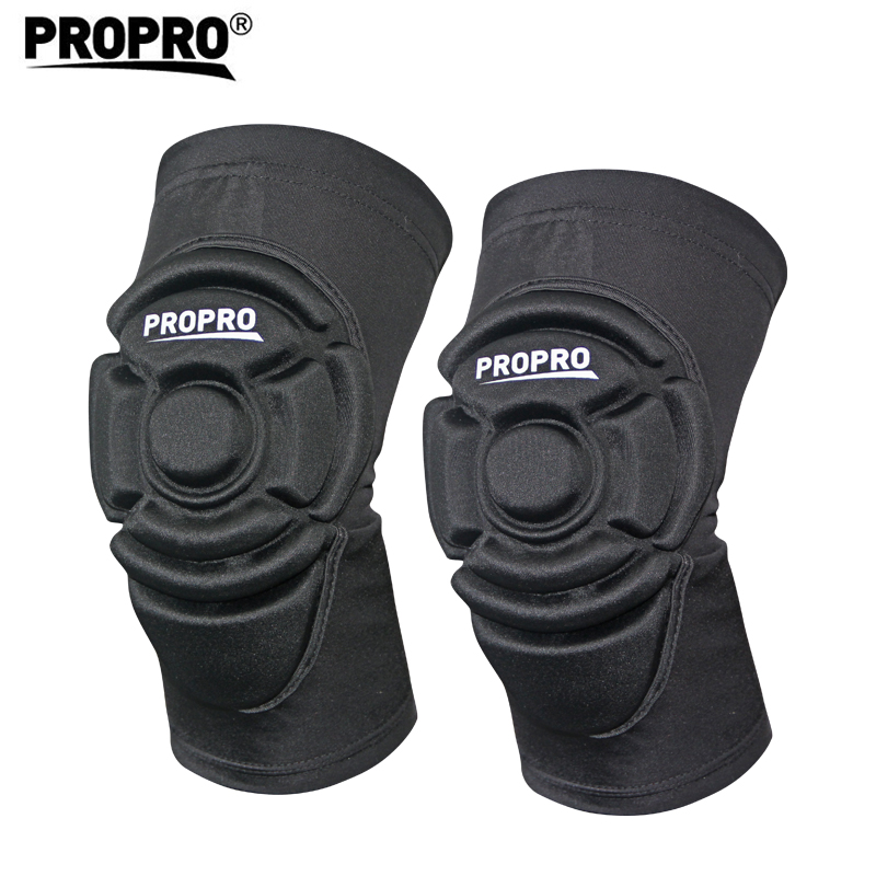 PROPRO 运动软护膝 加厚男女防摔轮滑溜冰骑行滑雪护膝 滑板护具