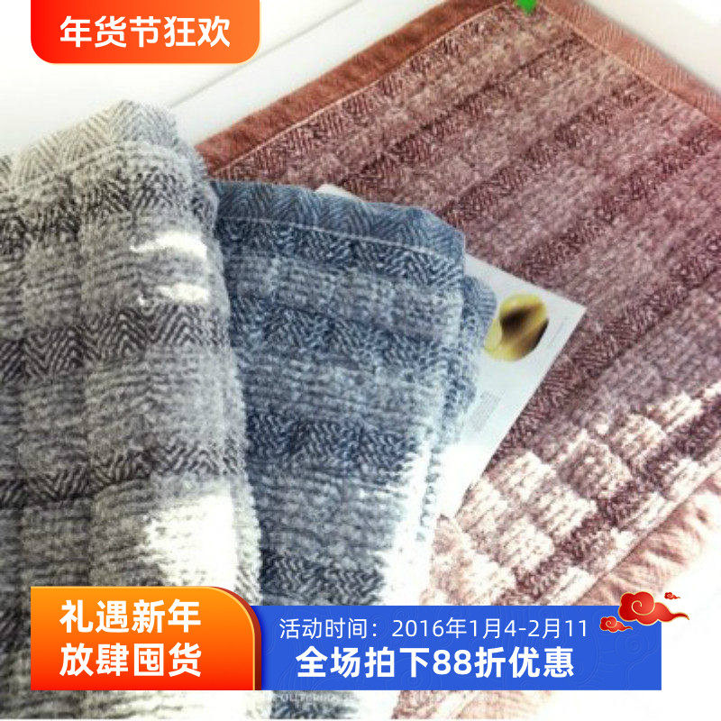 韩国进口简约时尚加宽防滑沙发垫冬季夹棉加厚布实木皮发沙发座垫