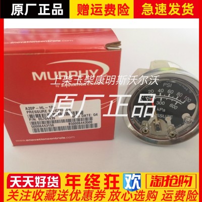 美国摩菲仪表压力表Murphy直感式压力表A20P-HL-300原装正品