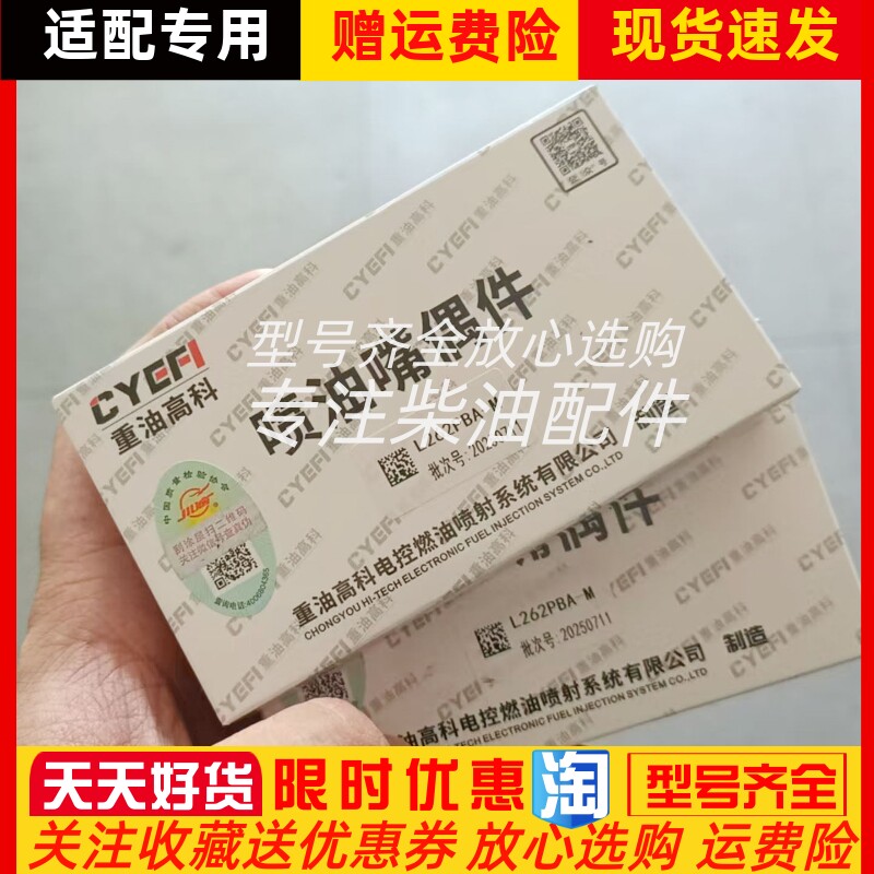 L262PBA-M重油高科喷油嘴重汽豪沃车喷油嘴子偶件