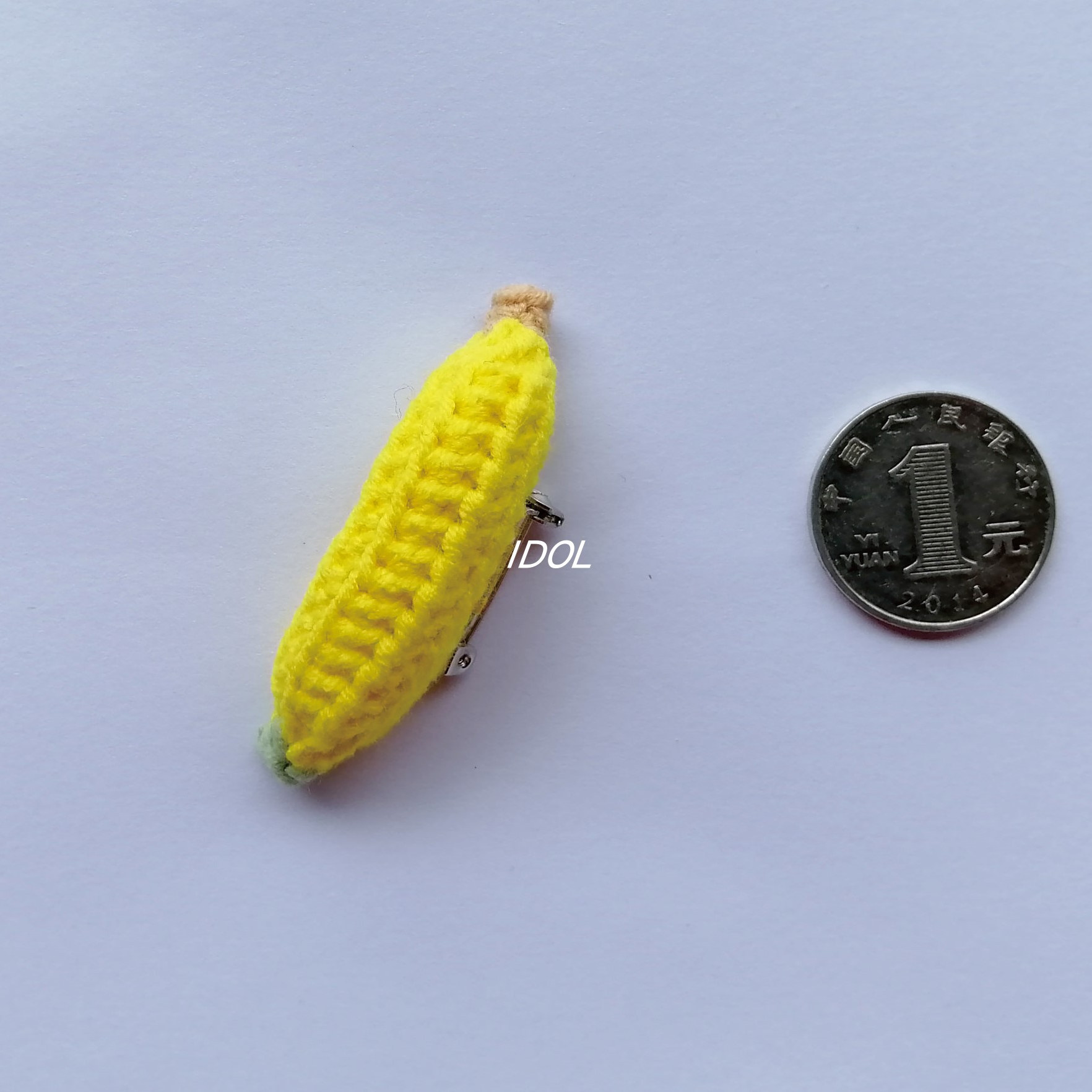 毛线香蕉编织手工香蕉