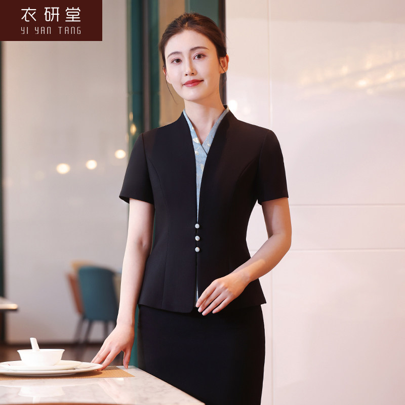 衣研堂酒店前台大堂经理工作服图片
