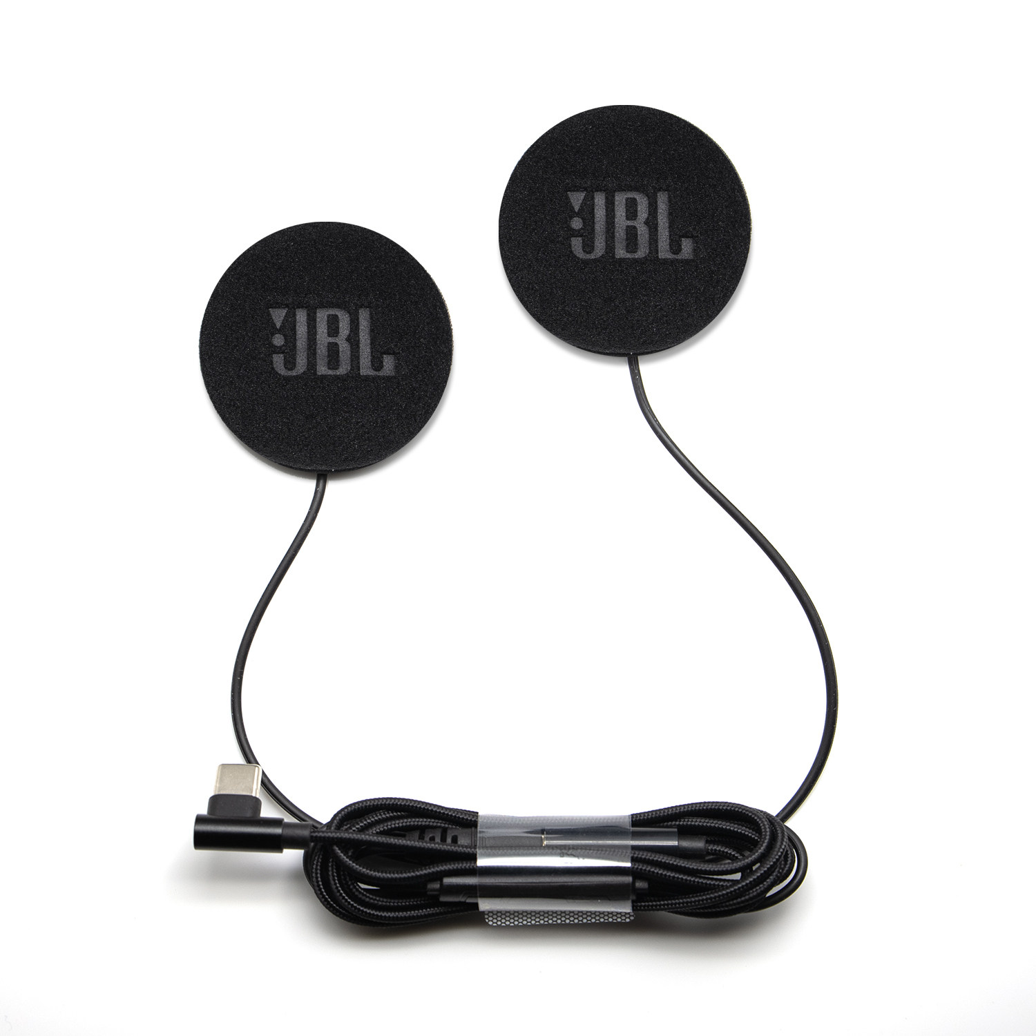 TYPE-C手机直插式无需蓝牙带麦骑行外卖头盔耳机重低音大音量