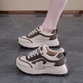2026年春季 百搭运动鞋 新款 系带休闲鞋 女1097 街拍时尚 厚底跑步女鞋