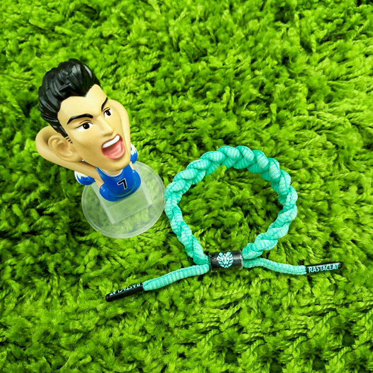Rastaclat 经典双色 星空 薄荷绿 小狮子 编制球鞋 鞋带手链 男女