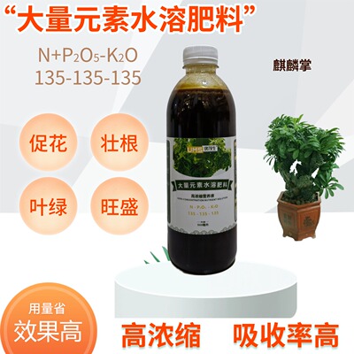 麒麟掌盆栽多元素营养液水溶肥料