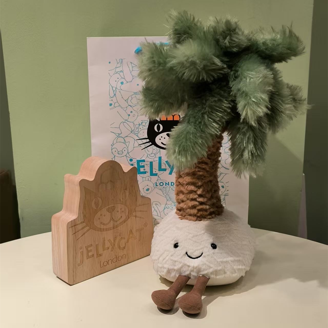 jellycat盆栽毛绒玩具聚酯纤维