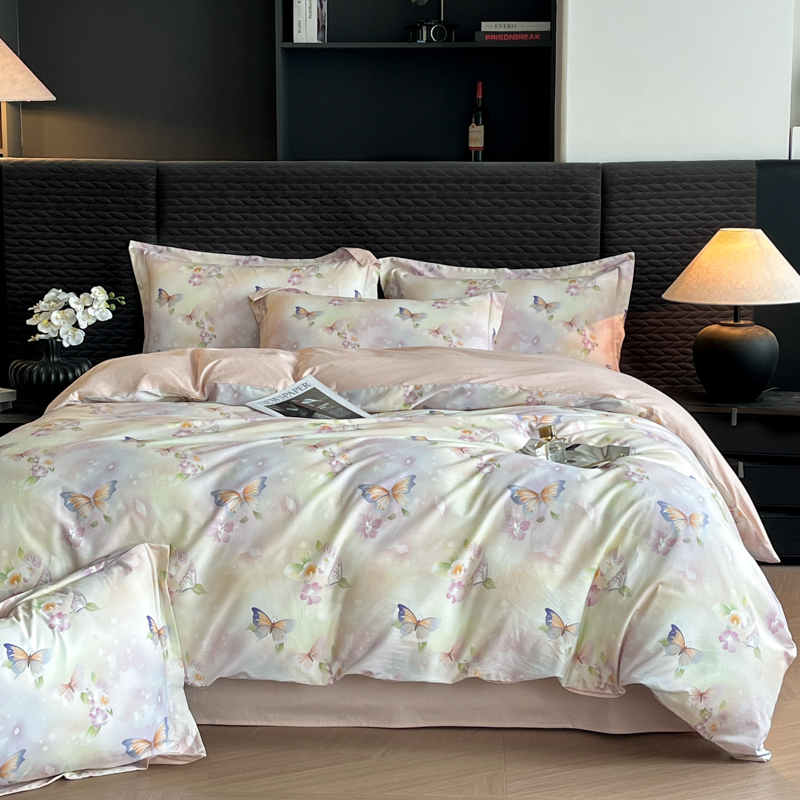 100%全棉数码印花四件套