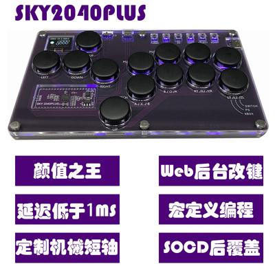 SKY2040PLUS街霸6格斗游戏HITBOX