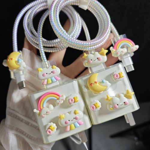 适用小米67/90W数据线保护套红米充电器头note12/13/pro/k60/k50