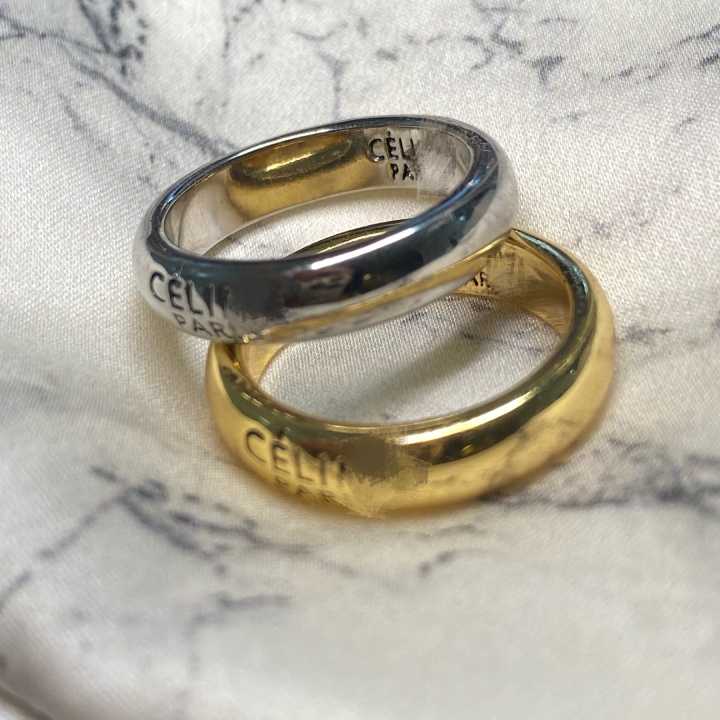 欧美冷淡风素圈情侣戒指