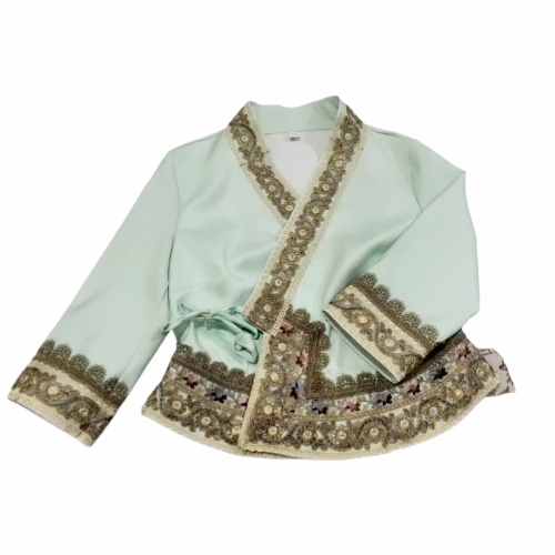 西双版纳傣族女成人秋季中长袖舞蹈服民族风套装舞台表演旅游拍照