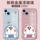 iphone17哆啦a梦情侣手机壳16 xr玻璃plus 15苹果14promax任意机型13卡通12叮当猫11蓝胖子mini可爱适用xs新款