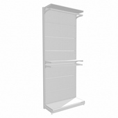 贫美货架衣柜小户型洞洞板衣架金属无门衣帽间无甲醛开放式 衣帽u.