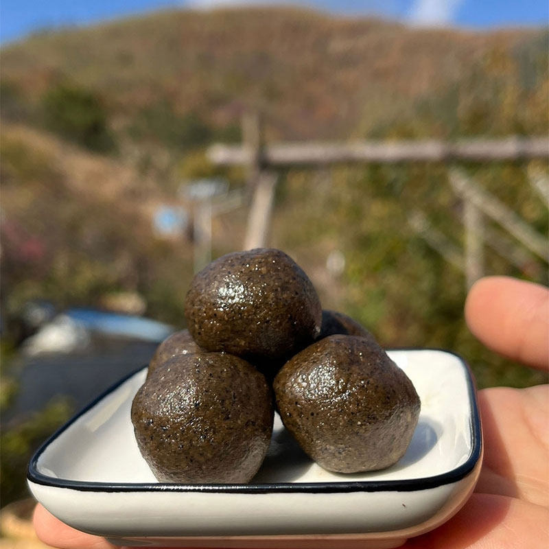 600g九蒸九晒黑芝麻丸养生丸孕妇儿童脱皮无糖球孕妇
