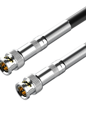 全铜sdi线4K高清12g-sdi线75欧bnc视频q9头跳线3gsdi摄像机连接线