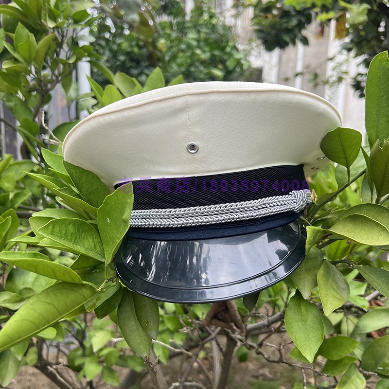 海米白大帽凡立丁帽子纪念收藏