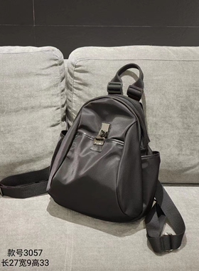 malinsu防水帆布双肩包