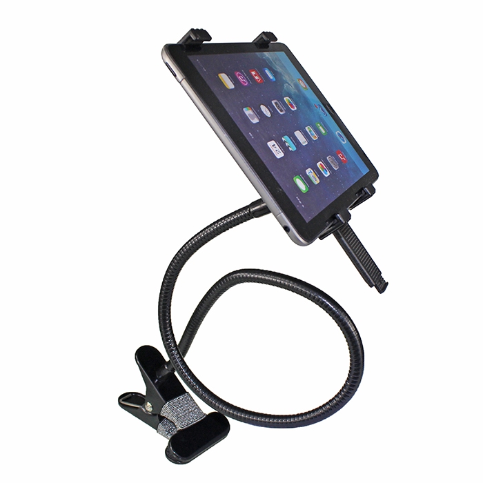 ipad mini2345air平板电脑苹果华为手机床头夹通用支架床上懒人架