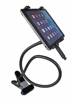 ipad mini2345air平板电脑苹果华为手机床头夹通用支架床上懒人架