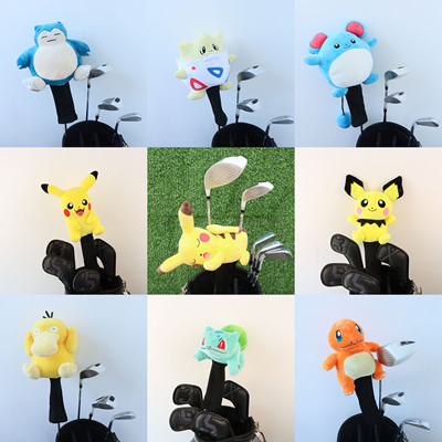 高尔夫球杆套可爱卡通动物