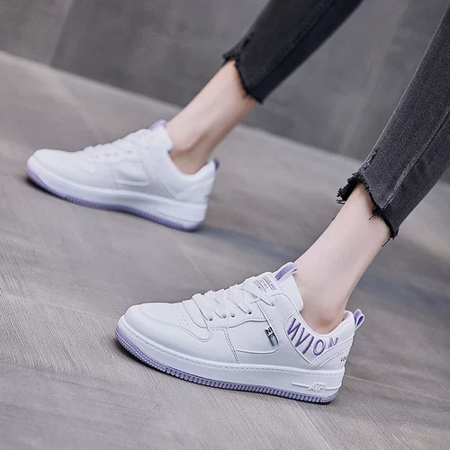 Универсальная белая обувь, трендовые кроссовки для отдыха, 2021 года, популярно в интернете, в западном стиле