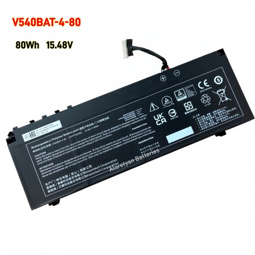 全新蓝天神舟 Clevo V540BAT-4-80 6-87-V540S-84J02笔记本电池
