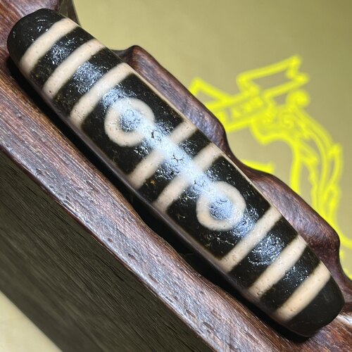 情侣玛瑙牙黄四眼天珠