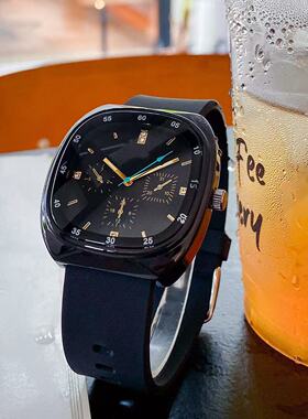 小众设计方形手表女轻奢高级简约时尚气质潮流个性霸气大表盘表