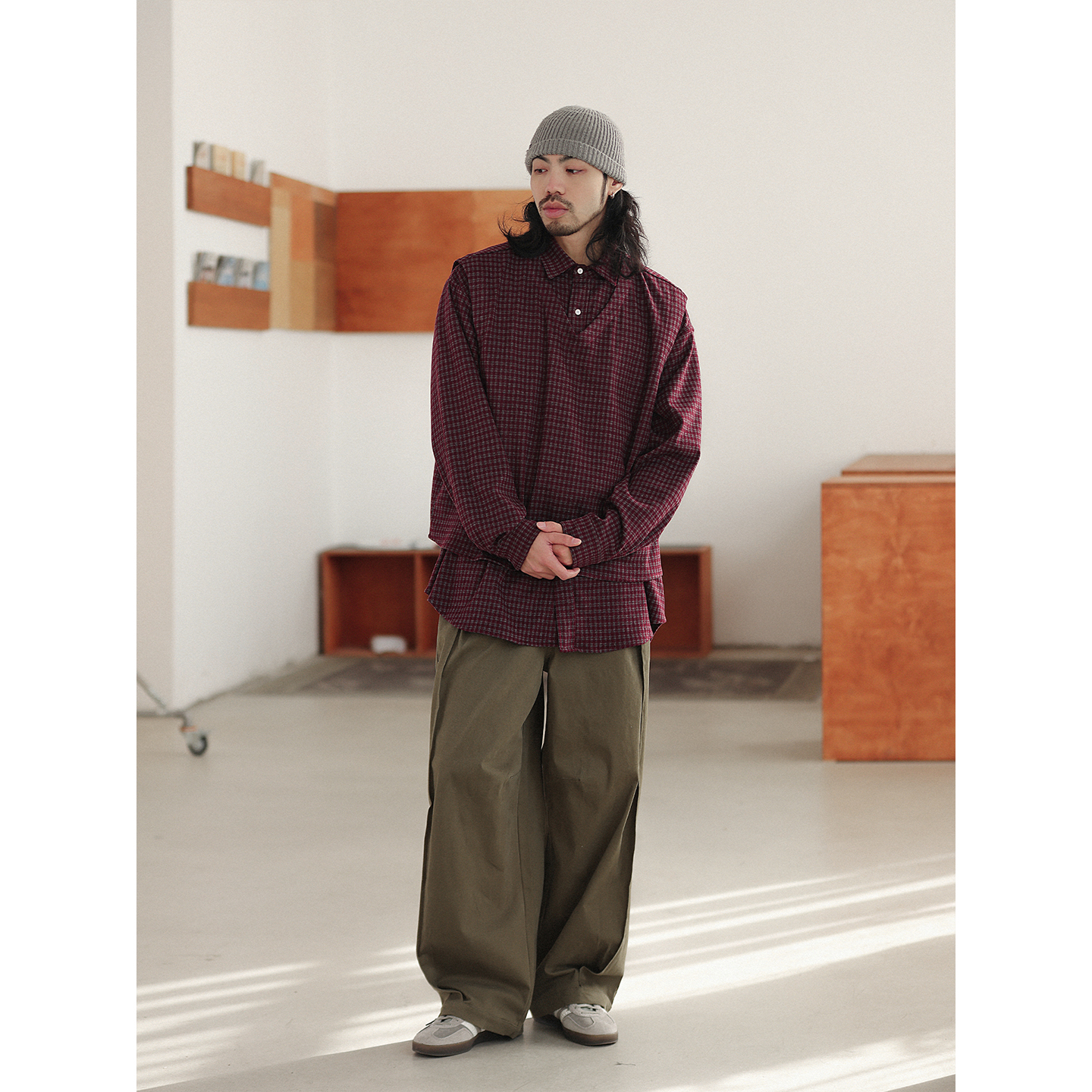 NOEARS马甲薄款内搭v领免烫